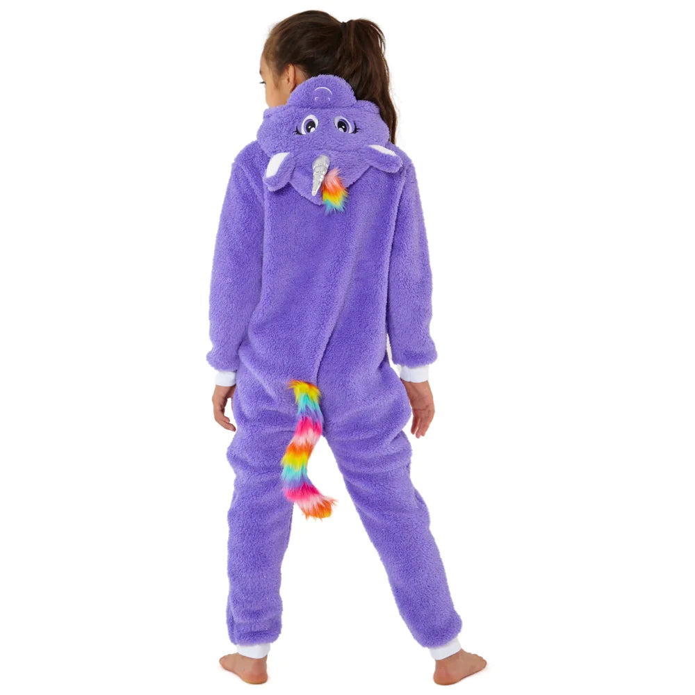 Kósýgalli Einhyrninga Purple glitter Rainbow