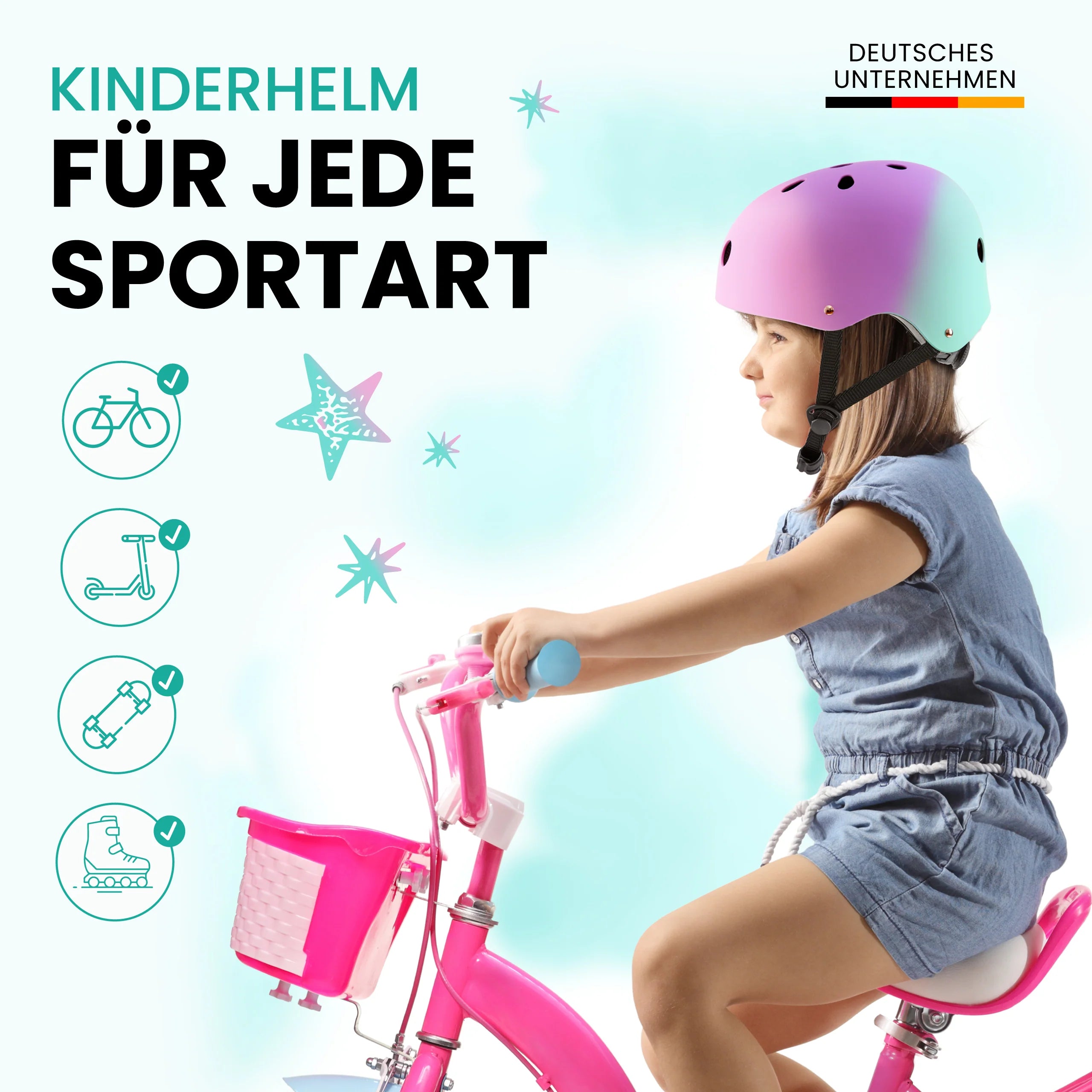 Hjálmur - þrílita