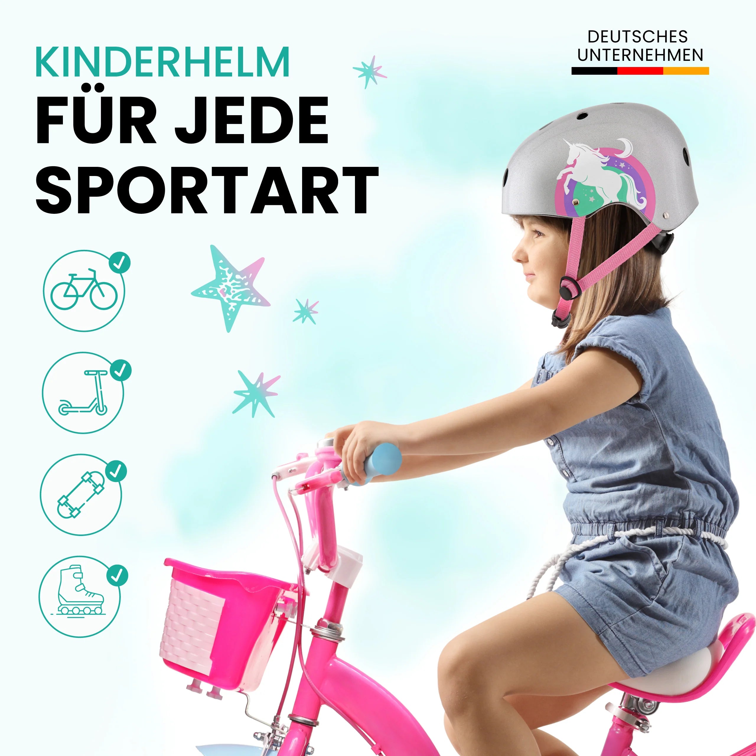 Hjálmur - Einhyrninga - Silfur