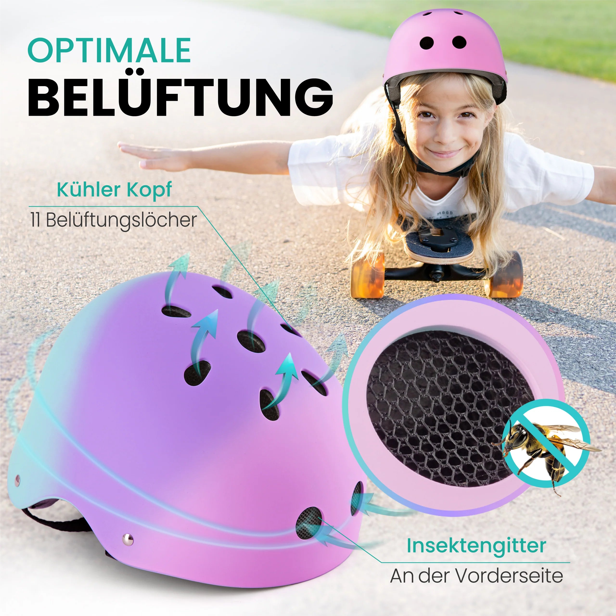 Hjálmur - þrílita