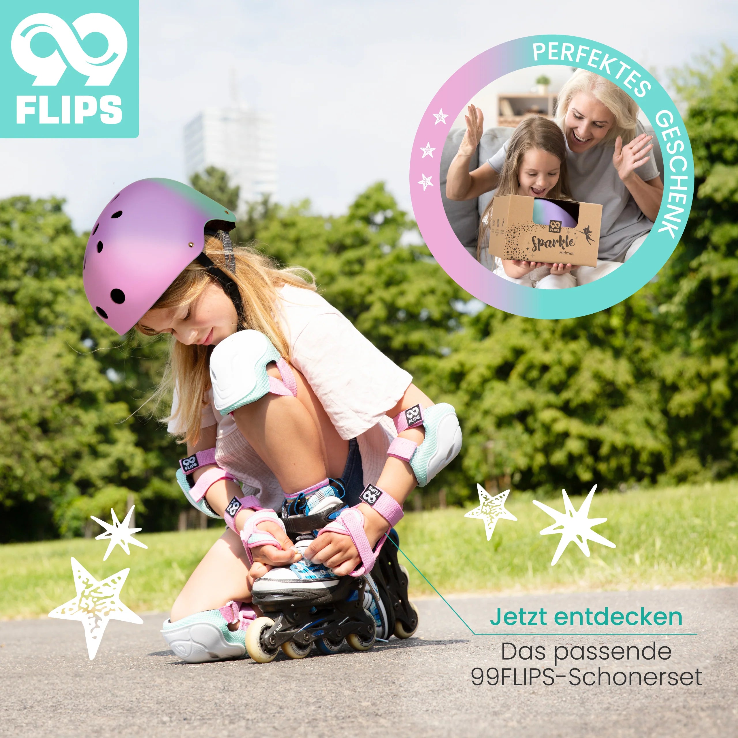 Hjálmur - þrílita