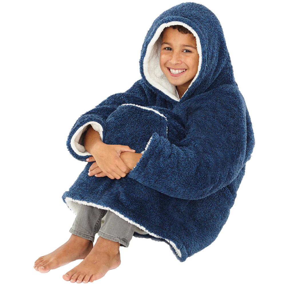 Kósýpeysa barna Blá