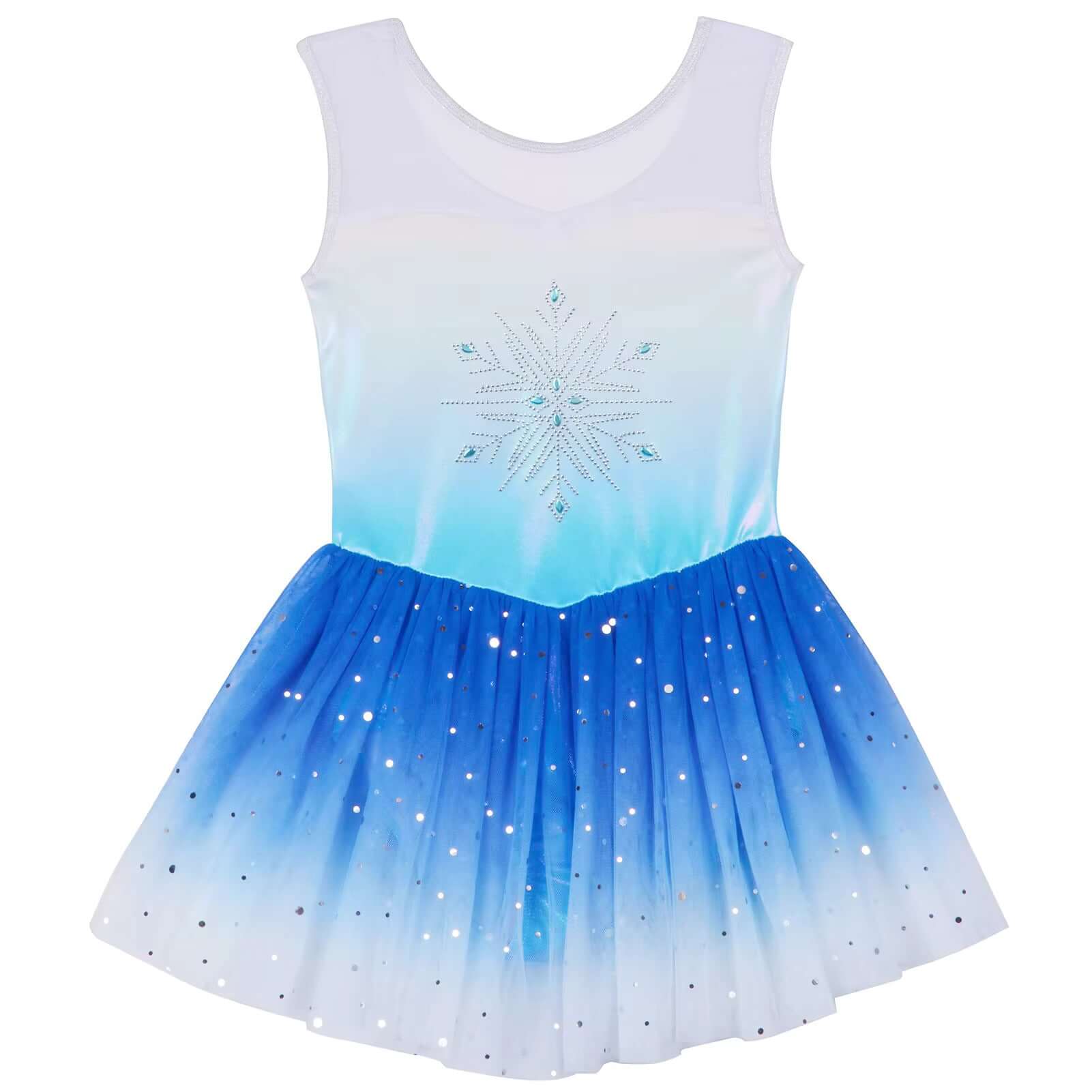 Frozen fimleikabolur með pilsi - fyrir börn"