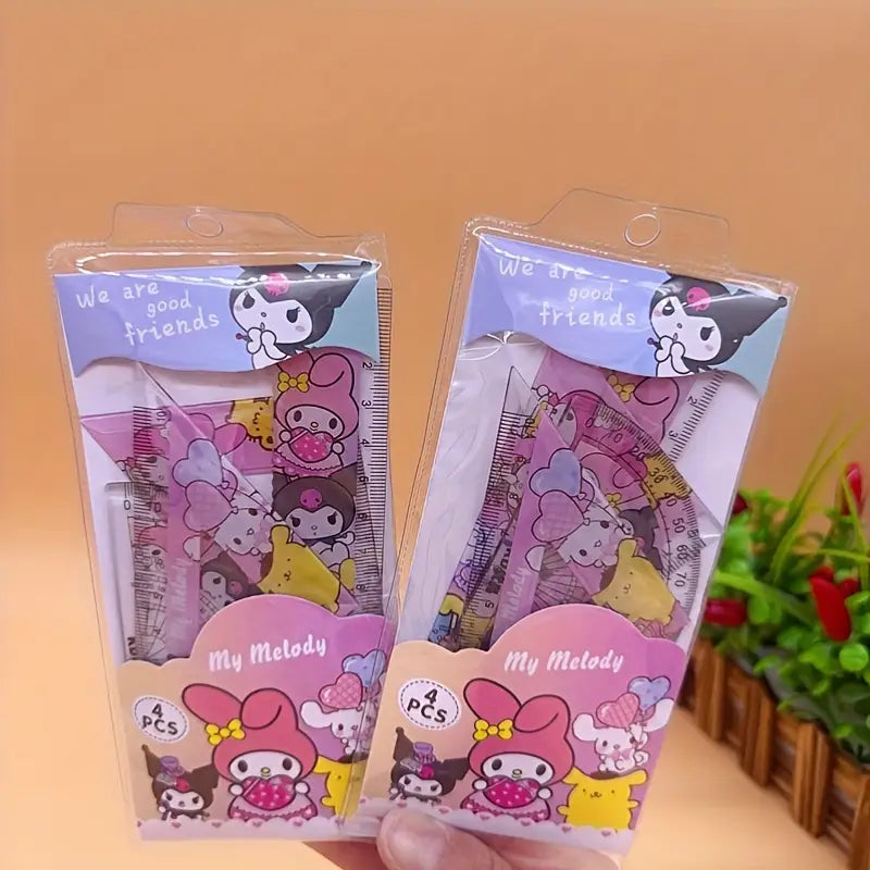 Reglustiku sett Hallo Kitty og vinir