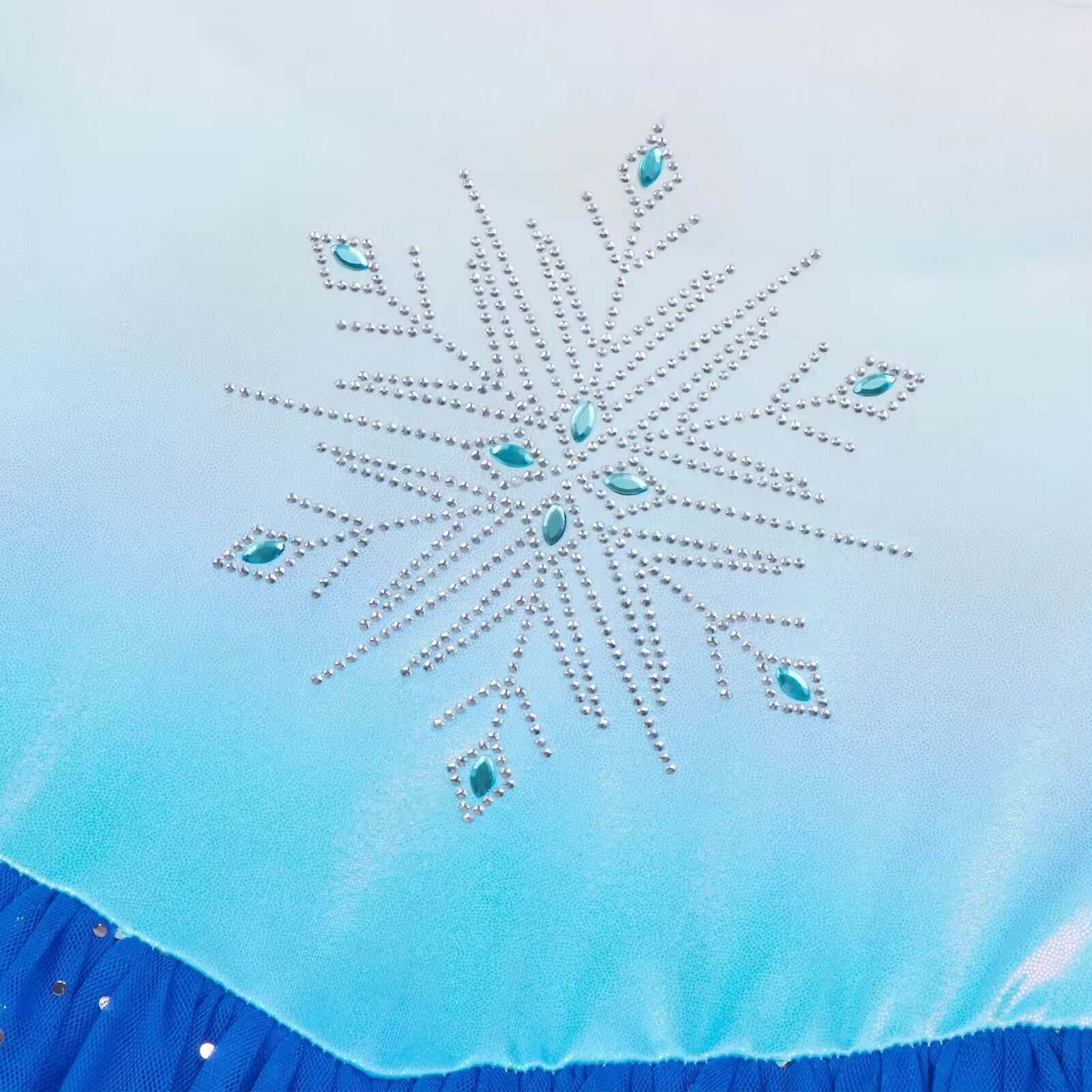 Frozen fimleikabolur með pilsi - fyrir börn"