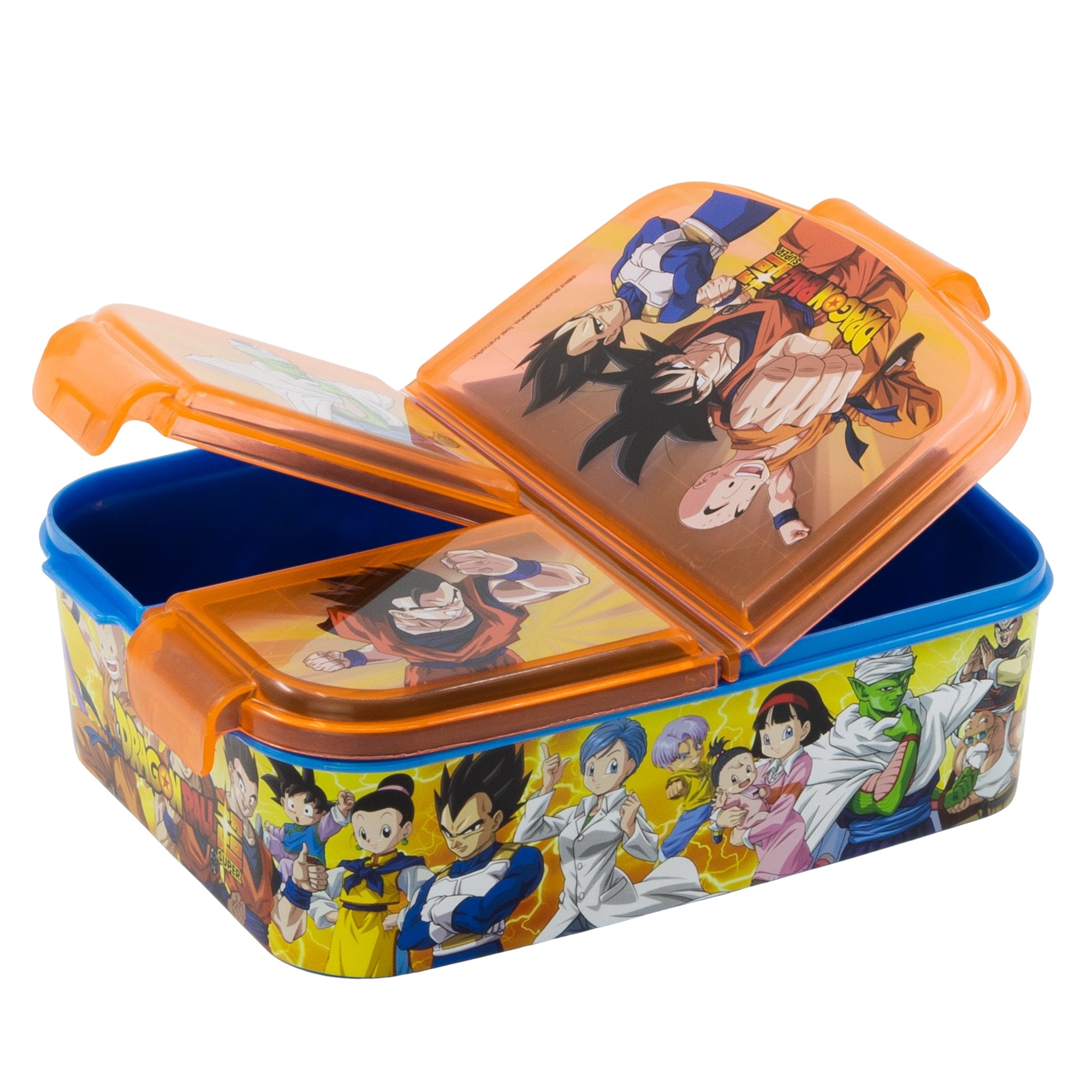 Nestisbox  með þremur hólfum stórt - DRAGON BALL