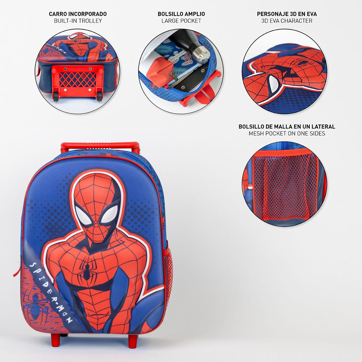 Ferðataska á hjólum - Spiderman