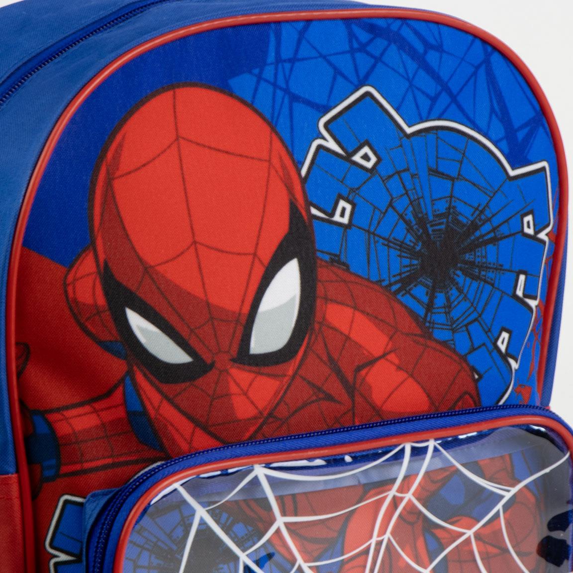 Bakpoki Spiderman - glært hólf
