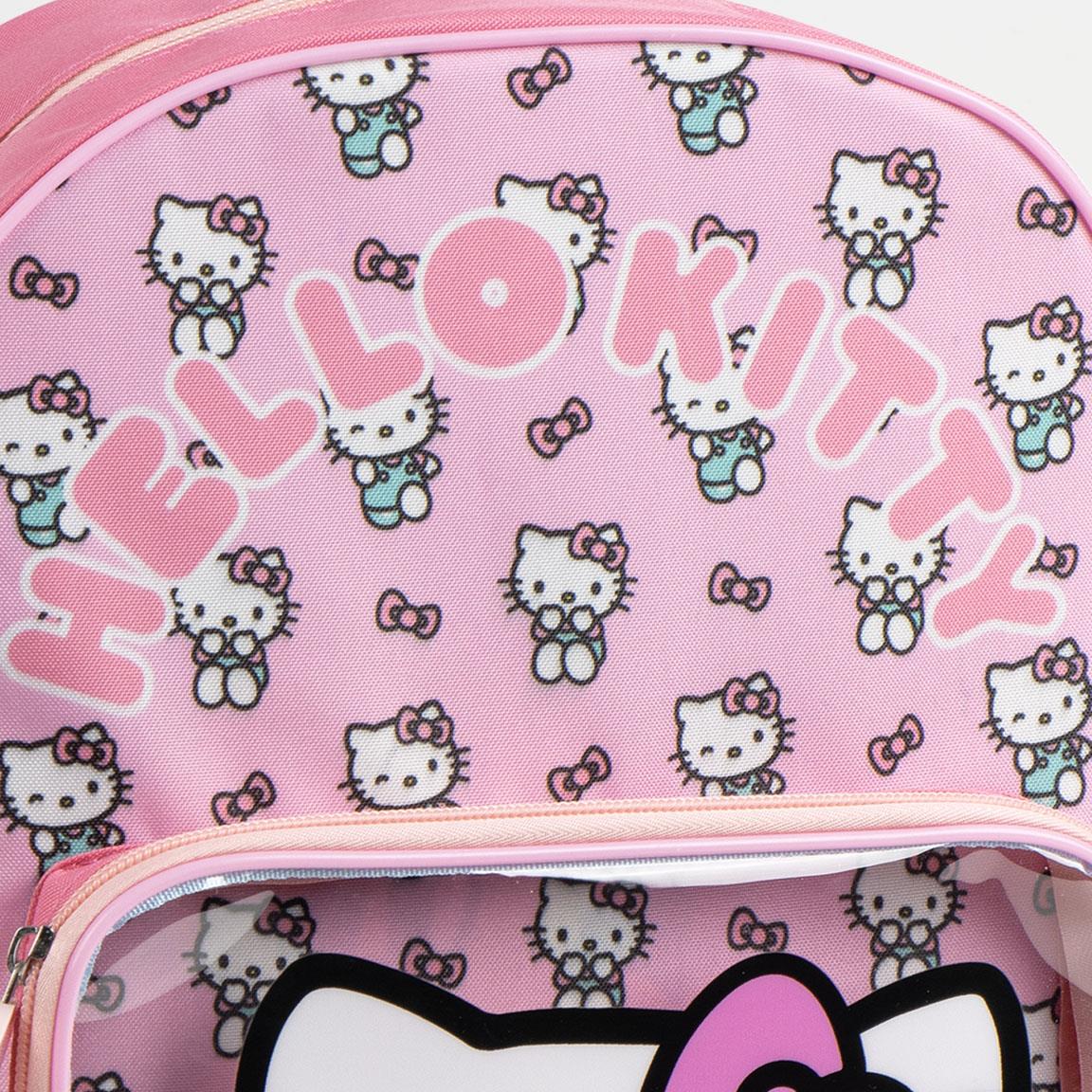 Bakpoki Hello Kitty - með glæru hólfi