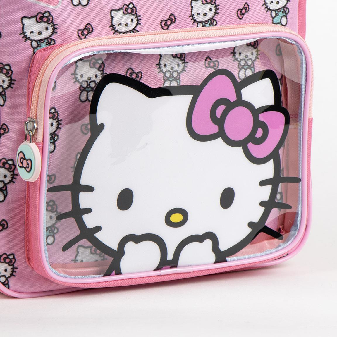 Bakpoki Hello Kitty - með glæru hólfi