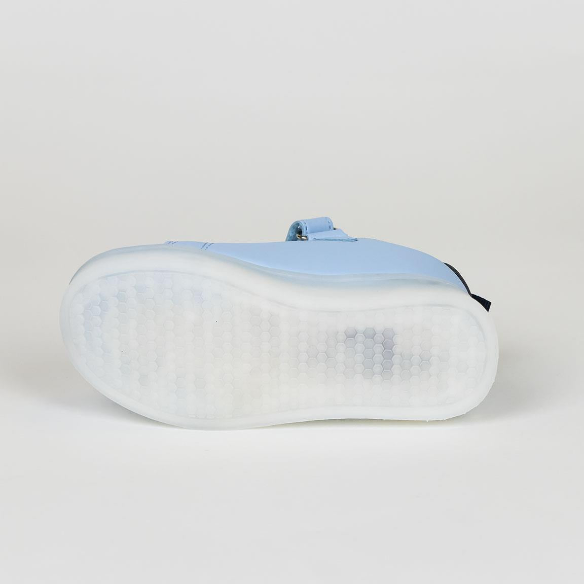 Strigaskór - Bluey- Bláir - blikkljós