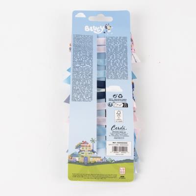 Hárslaufur - Bluey - 10 stk á spjaldi