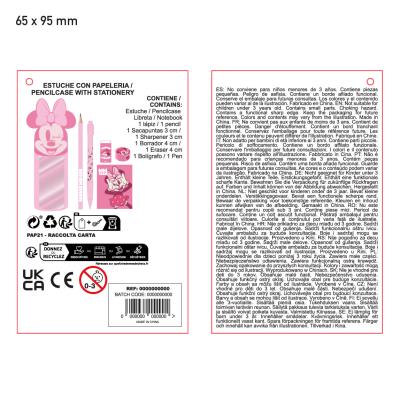 Pennaveski - Mina mús  - með skólavörum