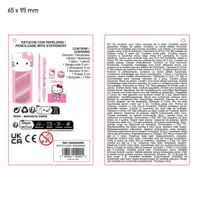 Pennaveski - Hello Kitty og vinir  - með skólavörum