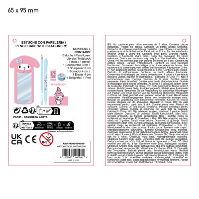 Pennaveski - Hello Kitty og vinir  - með skólavörum