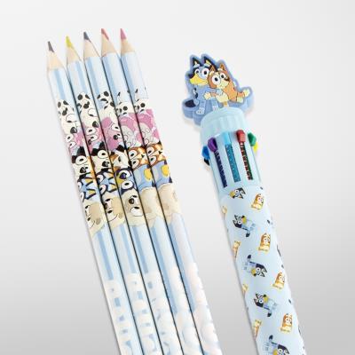 Ritfangasett - Bluey - í tösku