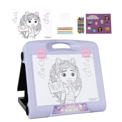 Teikniborð með litum og krítum - Gabby's Dollhouse