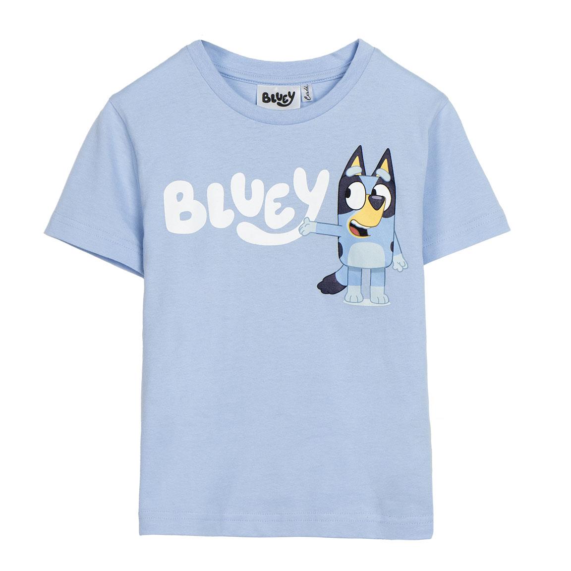 Stuttermabolur - Bluey - Blár