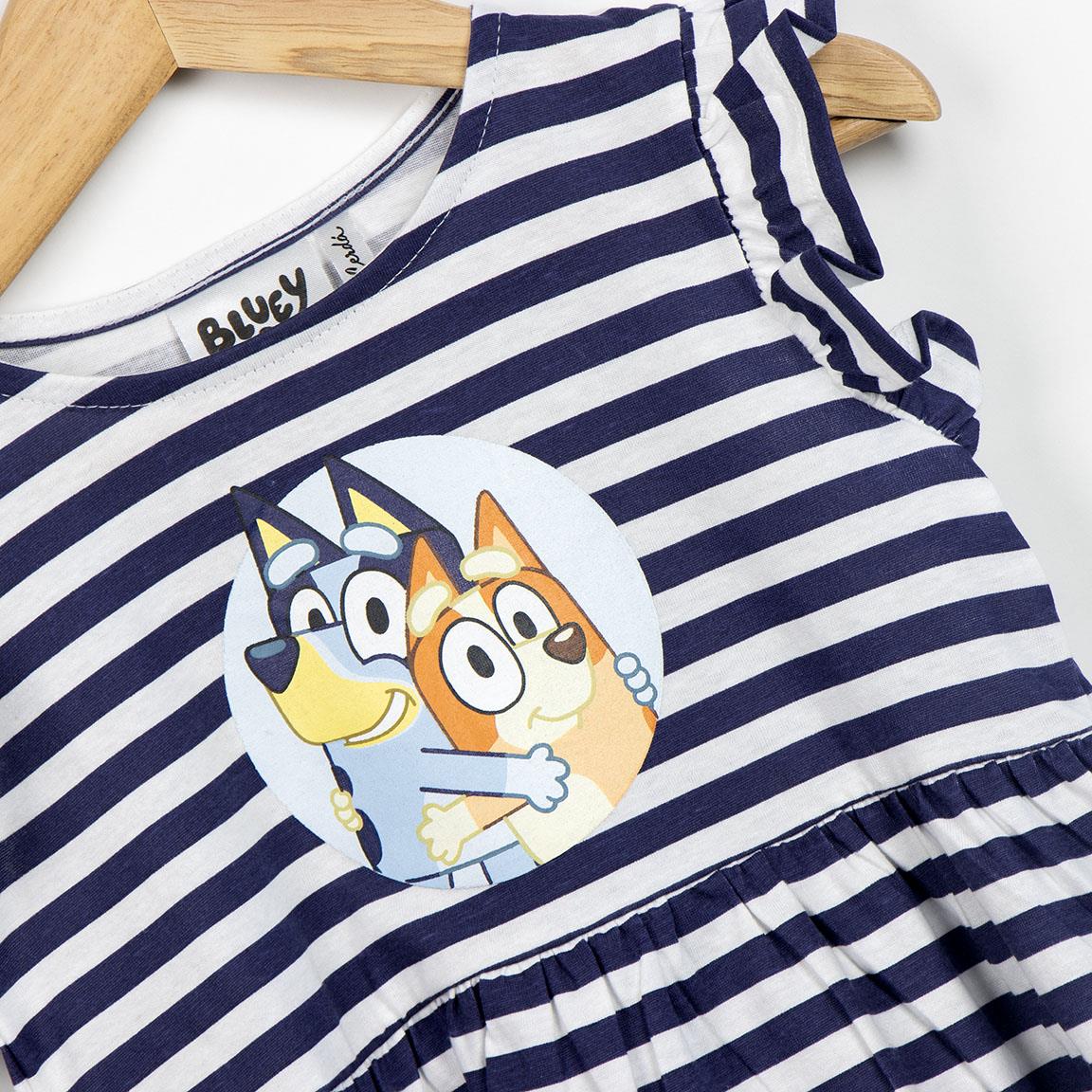 Kjóll - Bluey blár