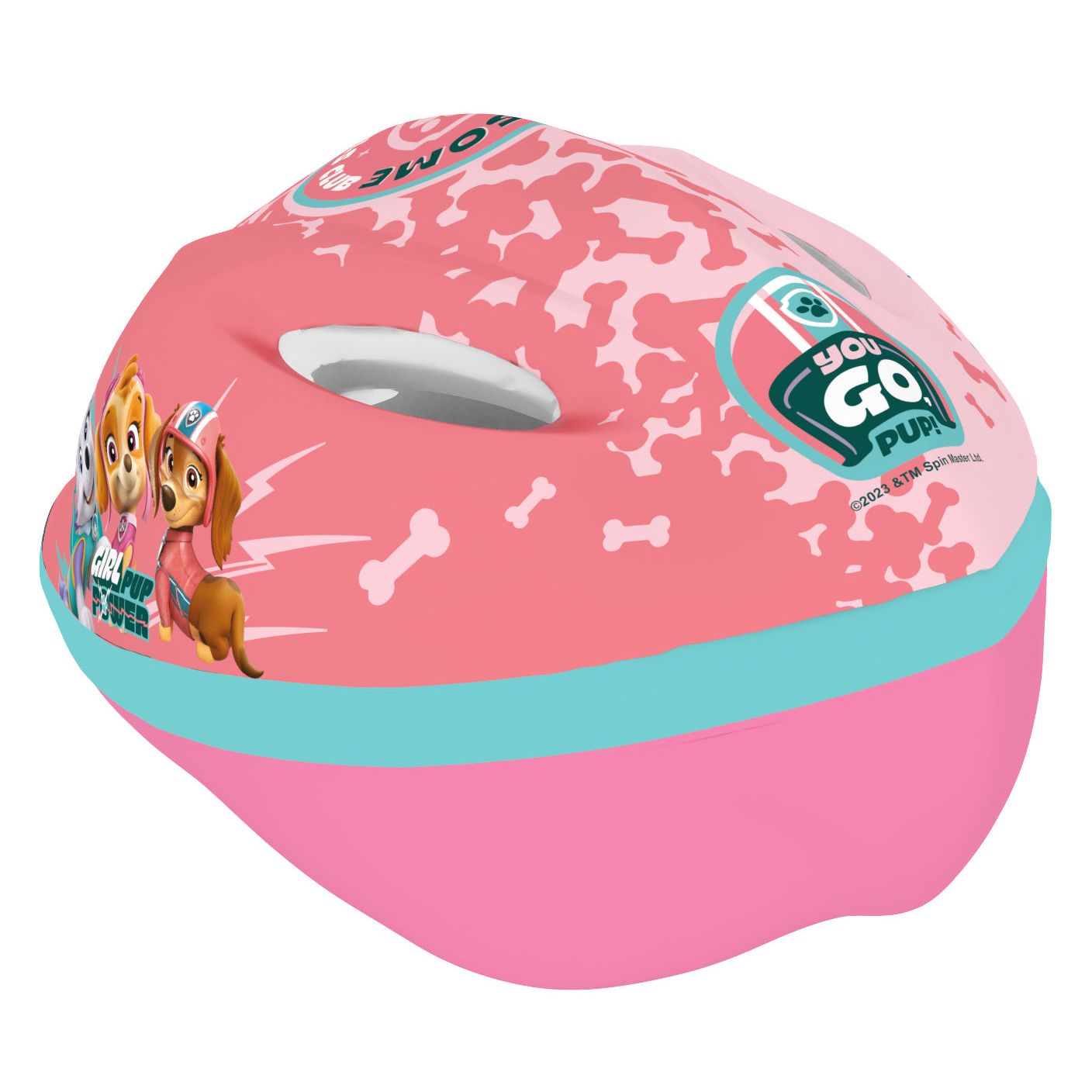 Hjálmar -  Hvolpasveitin bleikur 52-56 cm