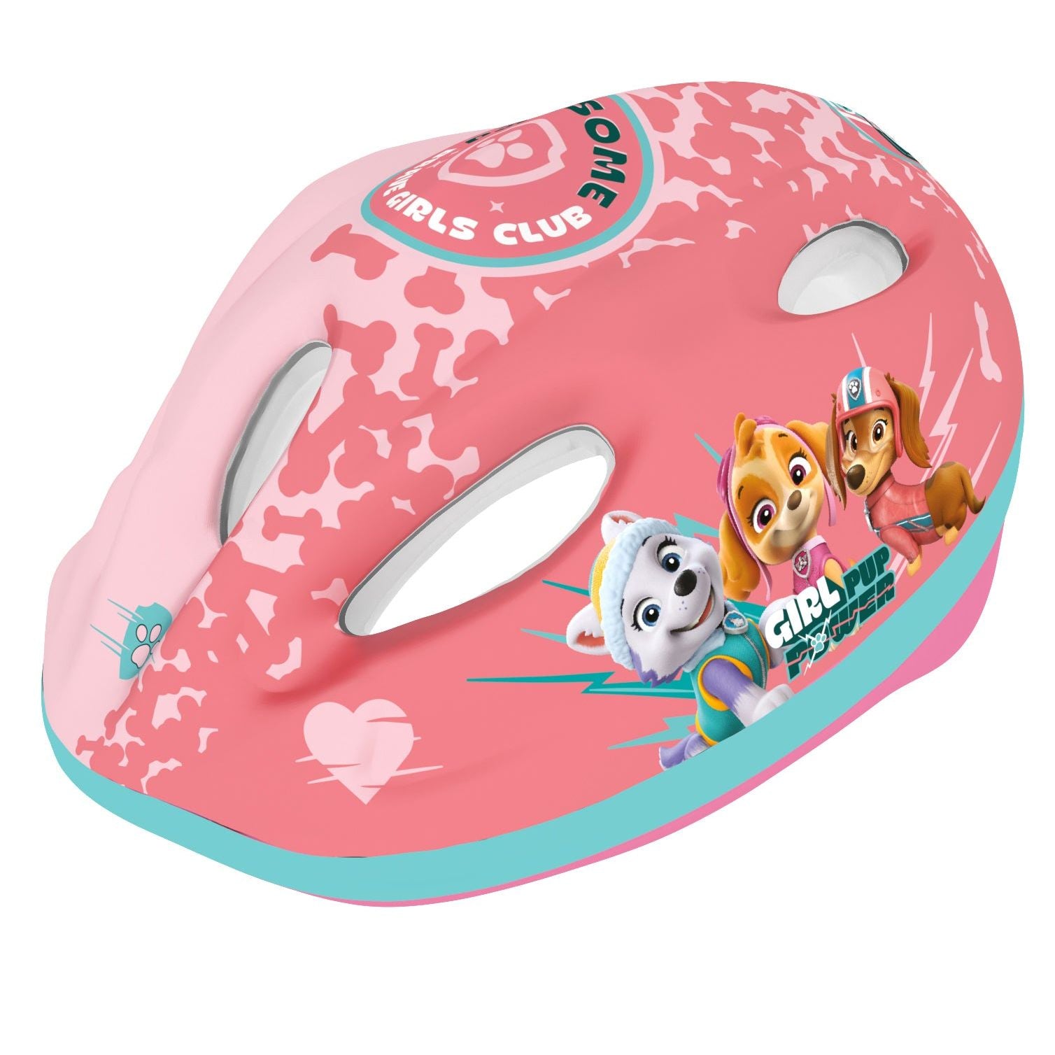 Hjálmar -  Hvolpasveitin bleikur 52-56 cm