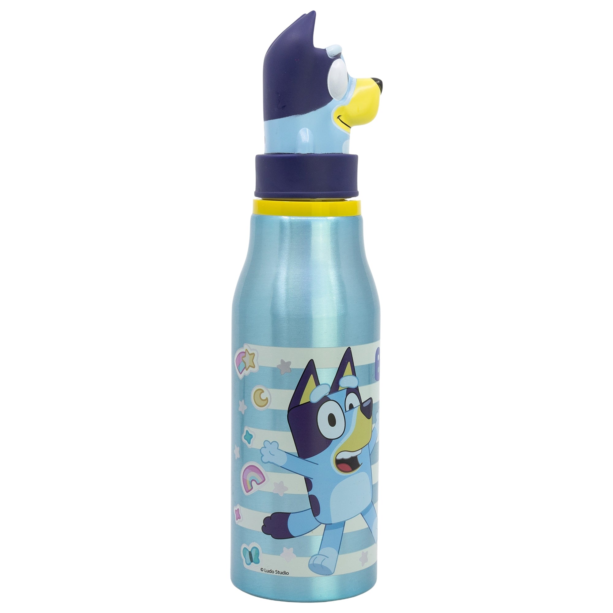Vatnsbrúsi -  álbrúsi 690 ml- Bluey 3D