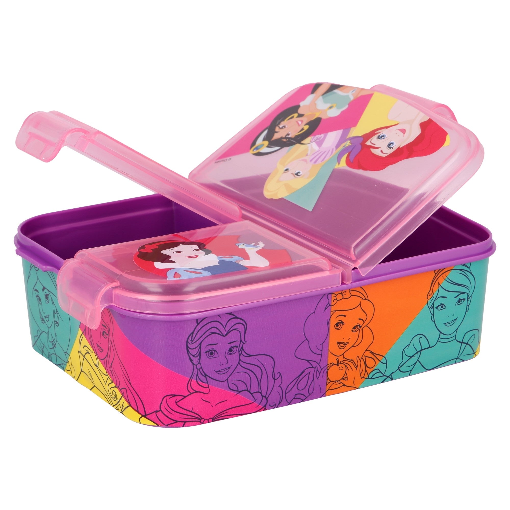 Nestisbox  með þremur hólfum - Prinsessur