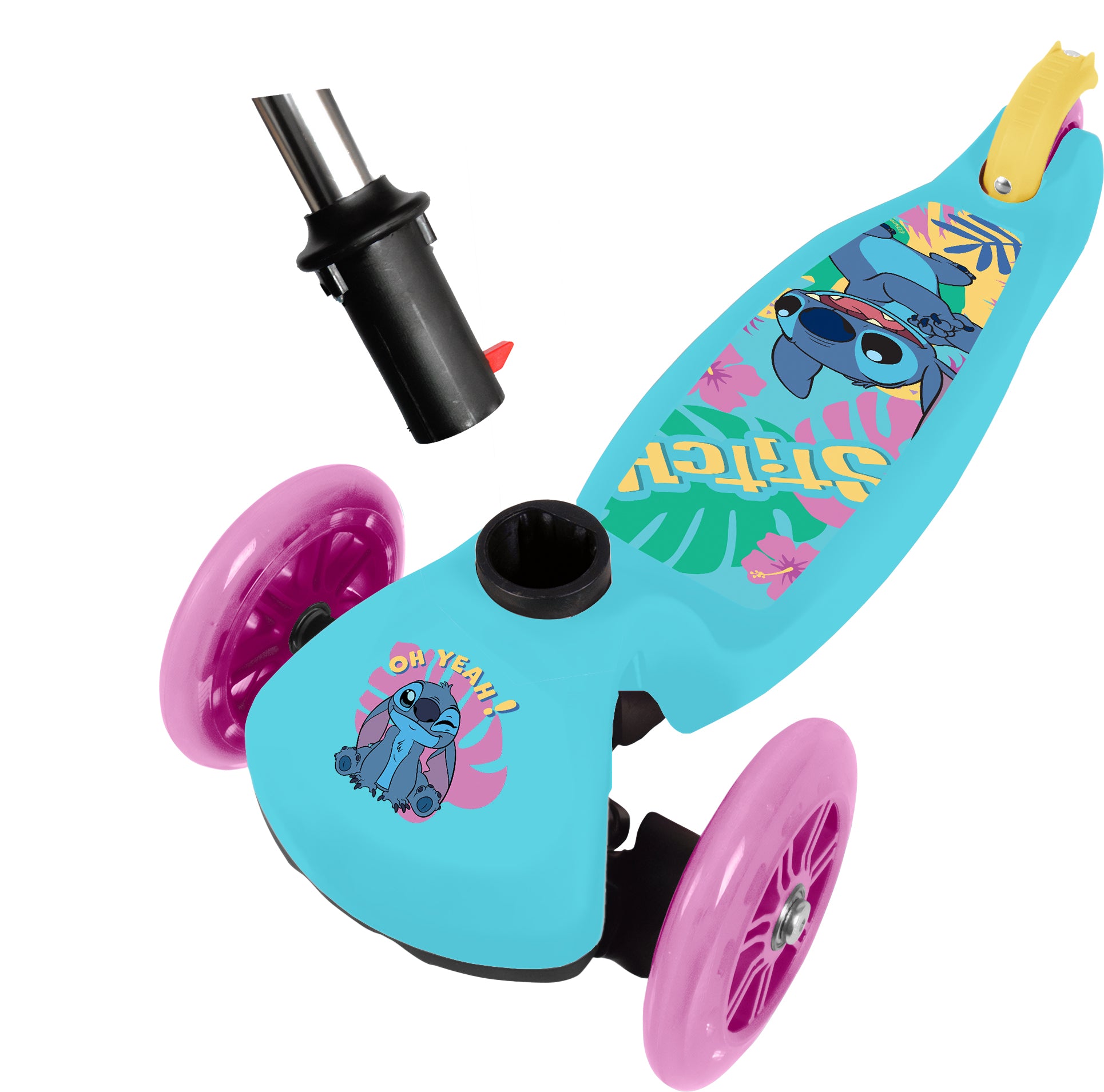 Hlaupahjól - 2 dekk að framan - Stitch