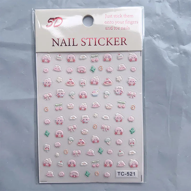 Naglalímmiðar Hallo Kitty og vinir ofl.