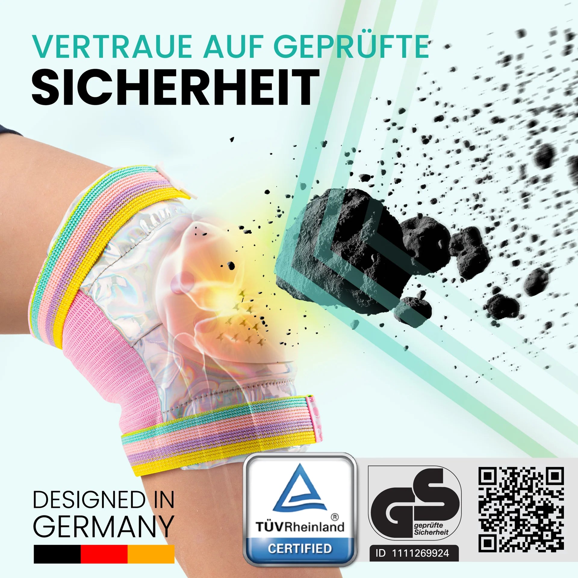 Hlífarsett - Einhyrninga silfur