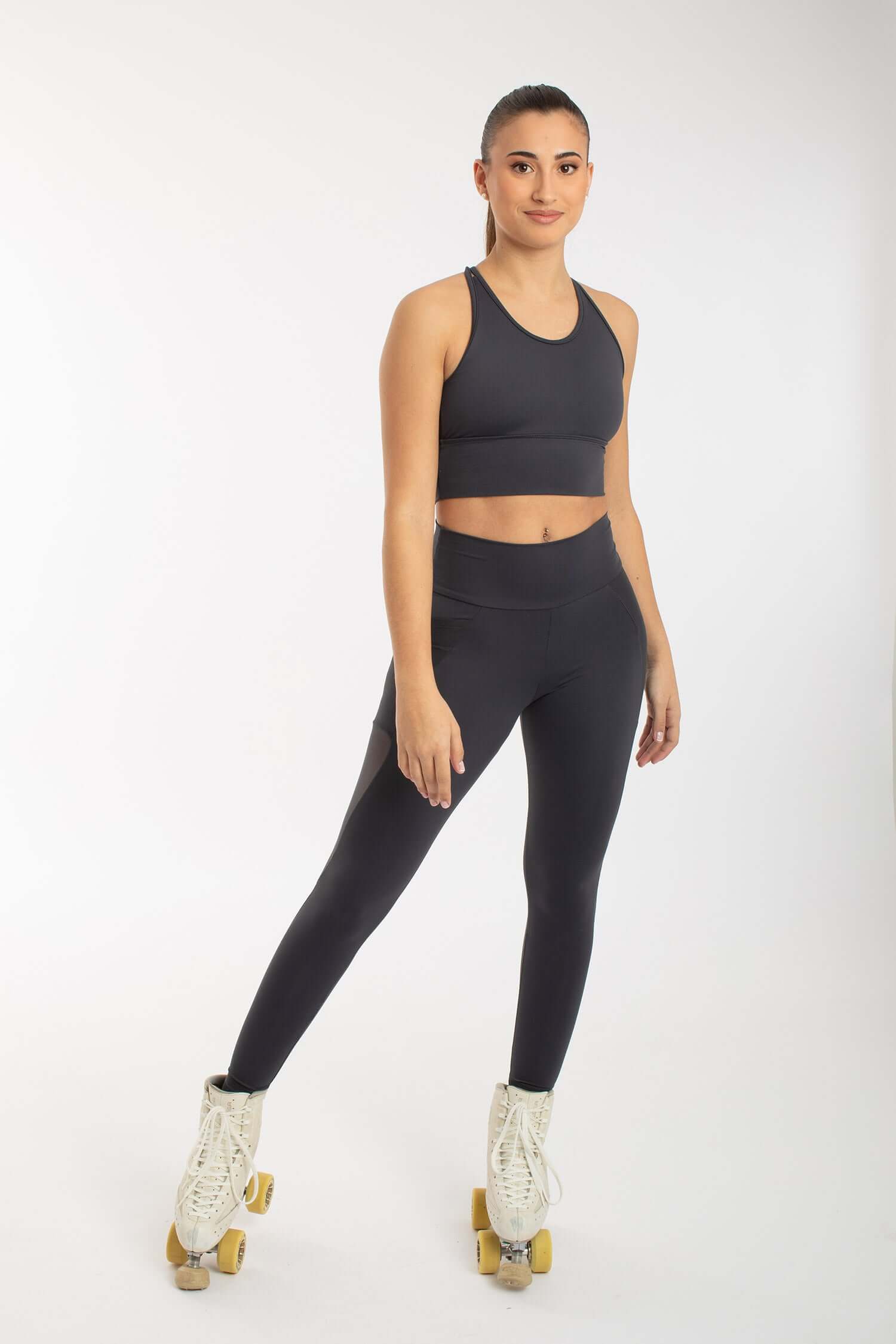Sport toppur svartur 6631- Intermezzo