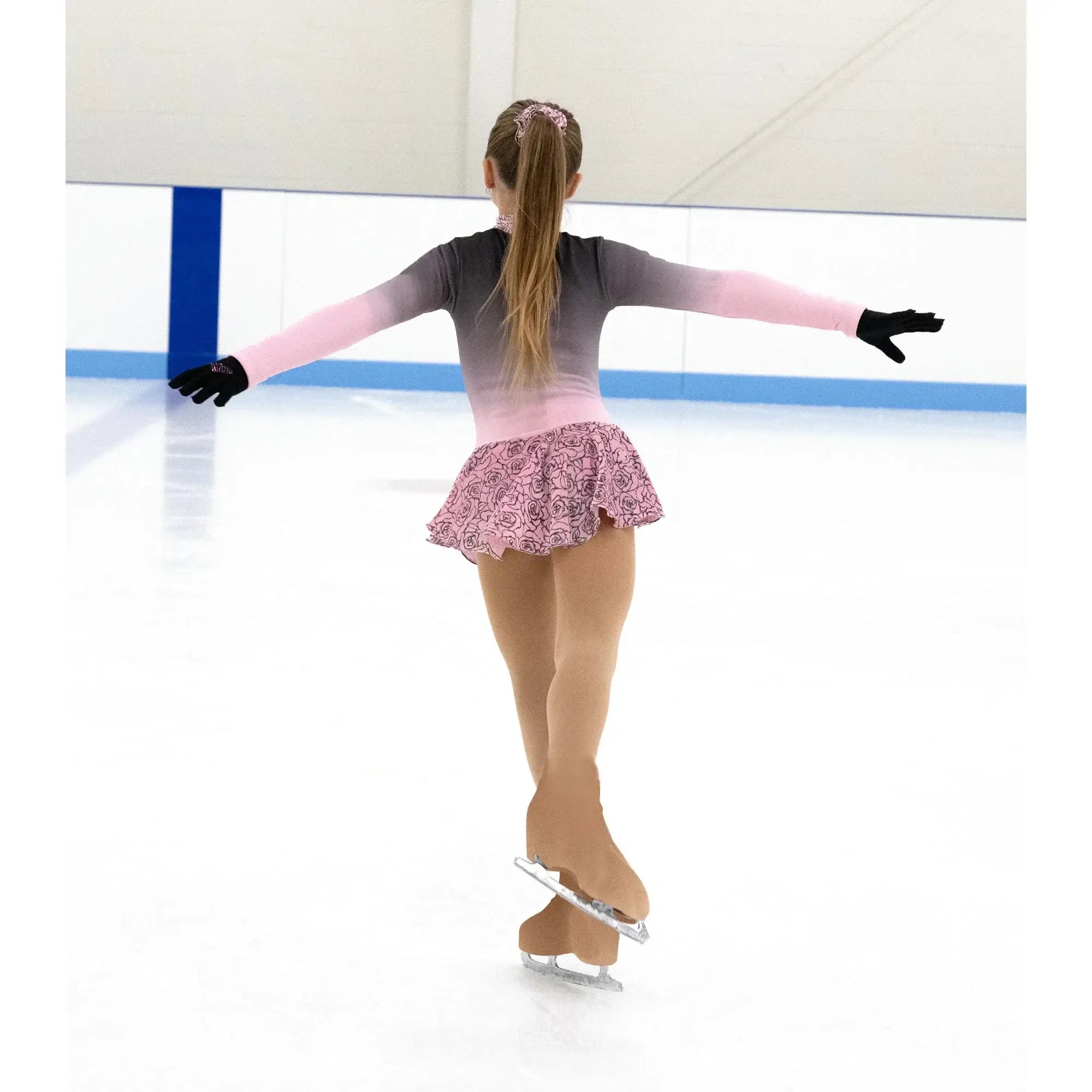 692 Rosy Cozy Fleece Dress – Blush - Skautakjóll