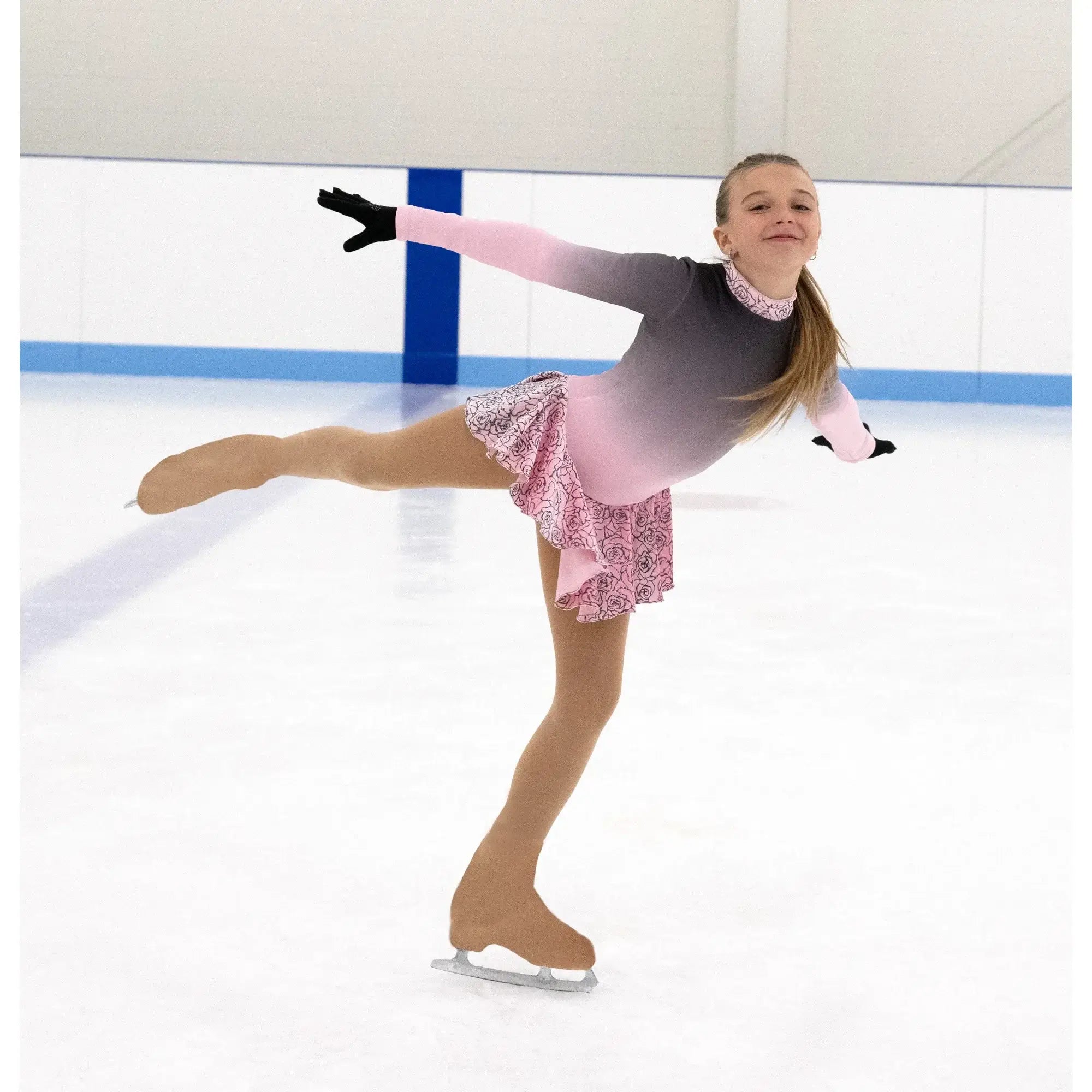 692 Rosy Cozy Fleece Dress – Blush - Skautakjóll