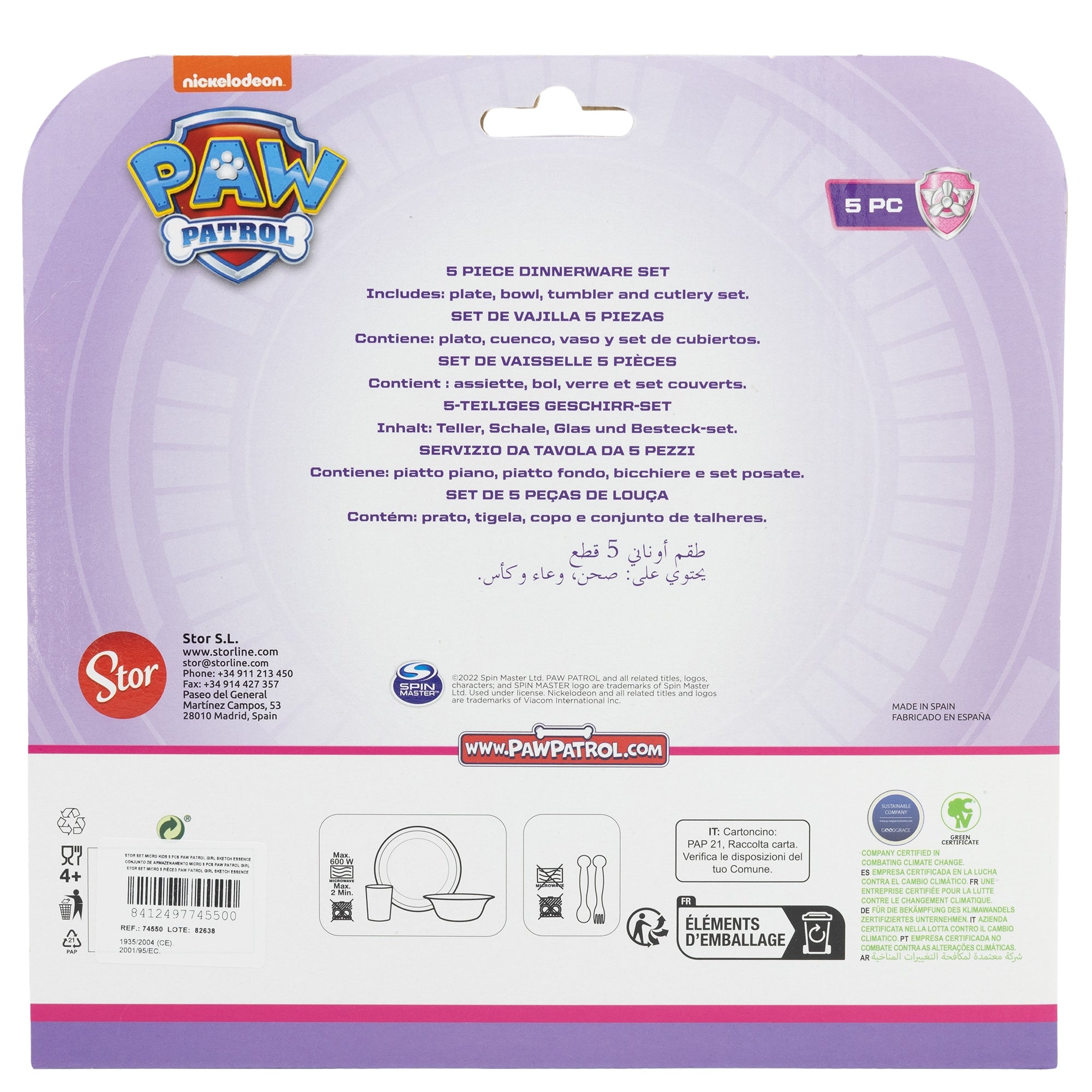 Matarstell - Hvolpasveitin Píla bleikt