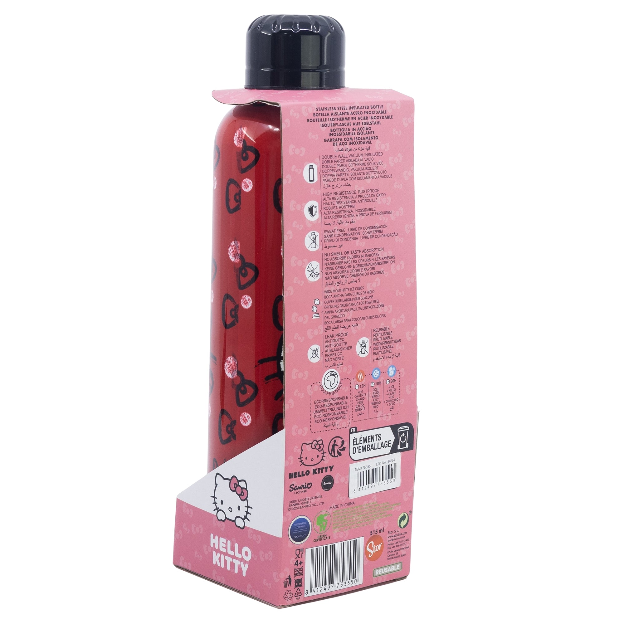 Vatnsbrúsi - Hello Kitty  515 ml