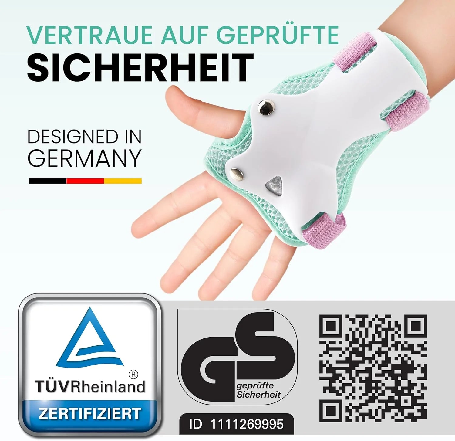 Hlífasett - 99FLIPS - Hvítt, bleikt, mintugrænt