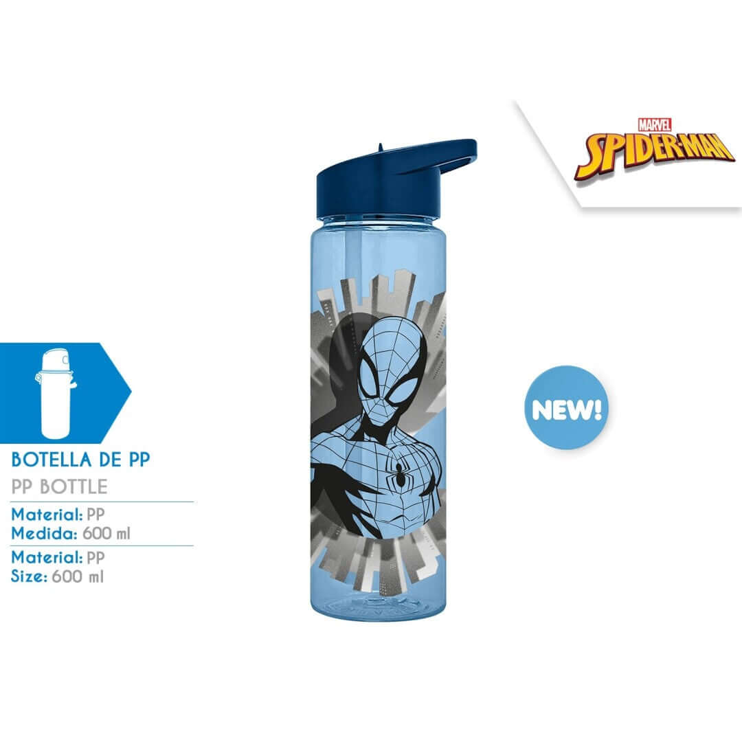 Vatnsbrúsi - Spiderman brúsi 600 ml