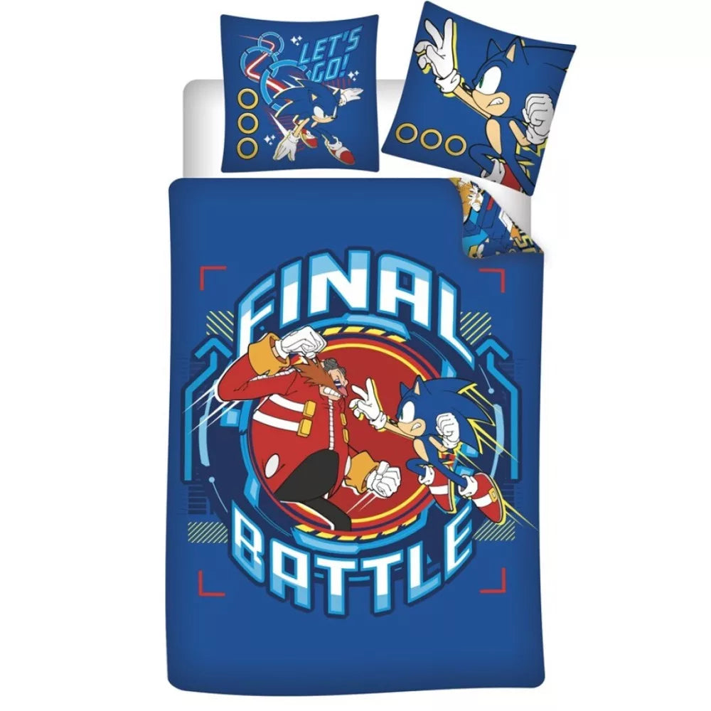 Rúmföt Sonic dökk blá