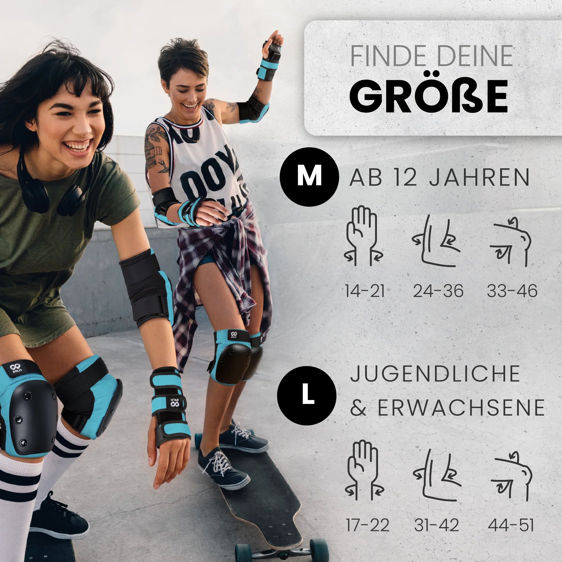 Hlífasett - DIVE - Blátt