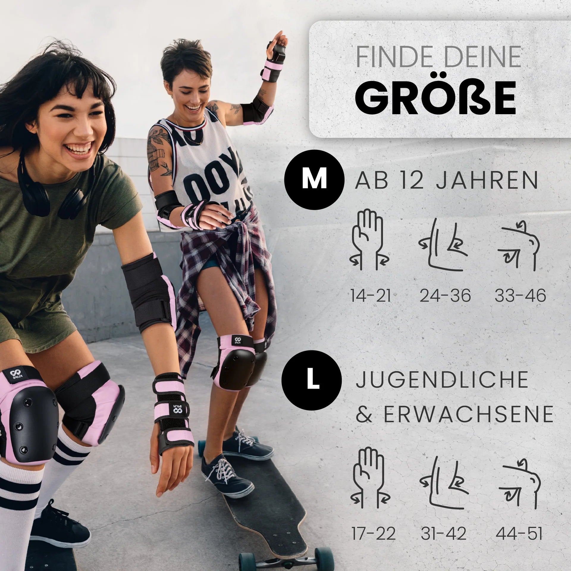 Hlífasett - DIVE - Bleikar