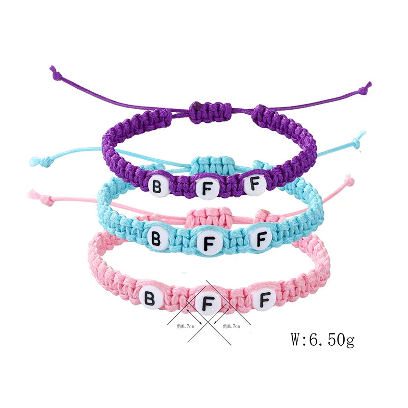 Armbönd BFF - 3 stk