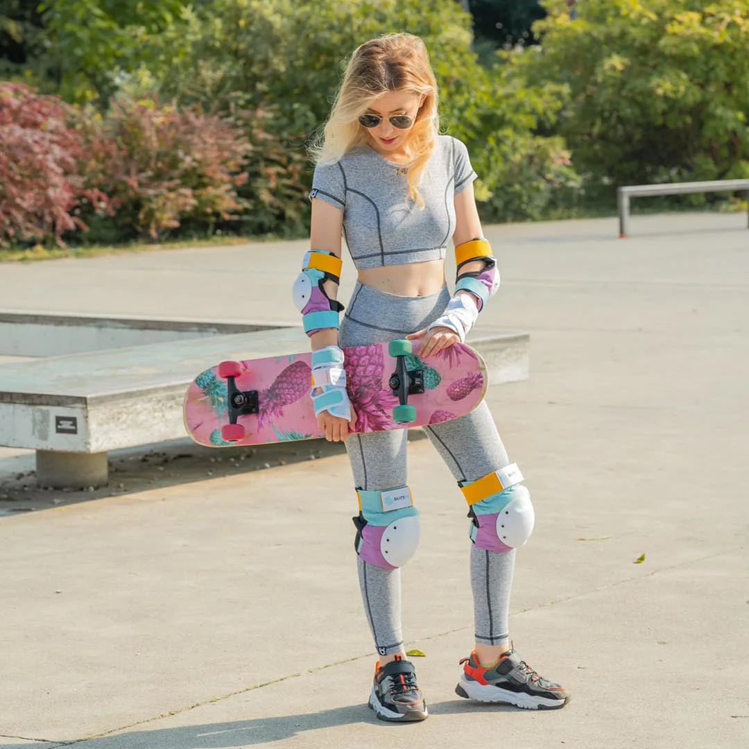 Hlífasett - Shield - Blár og fjólublár