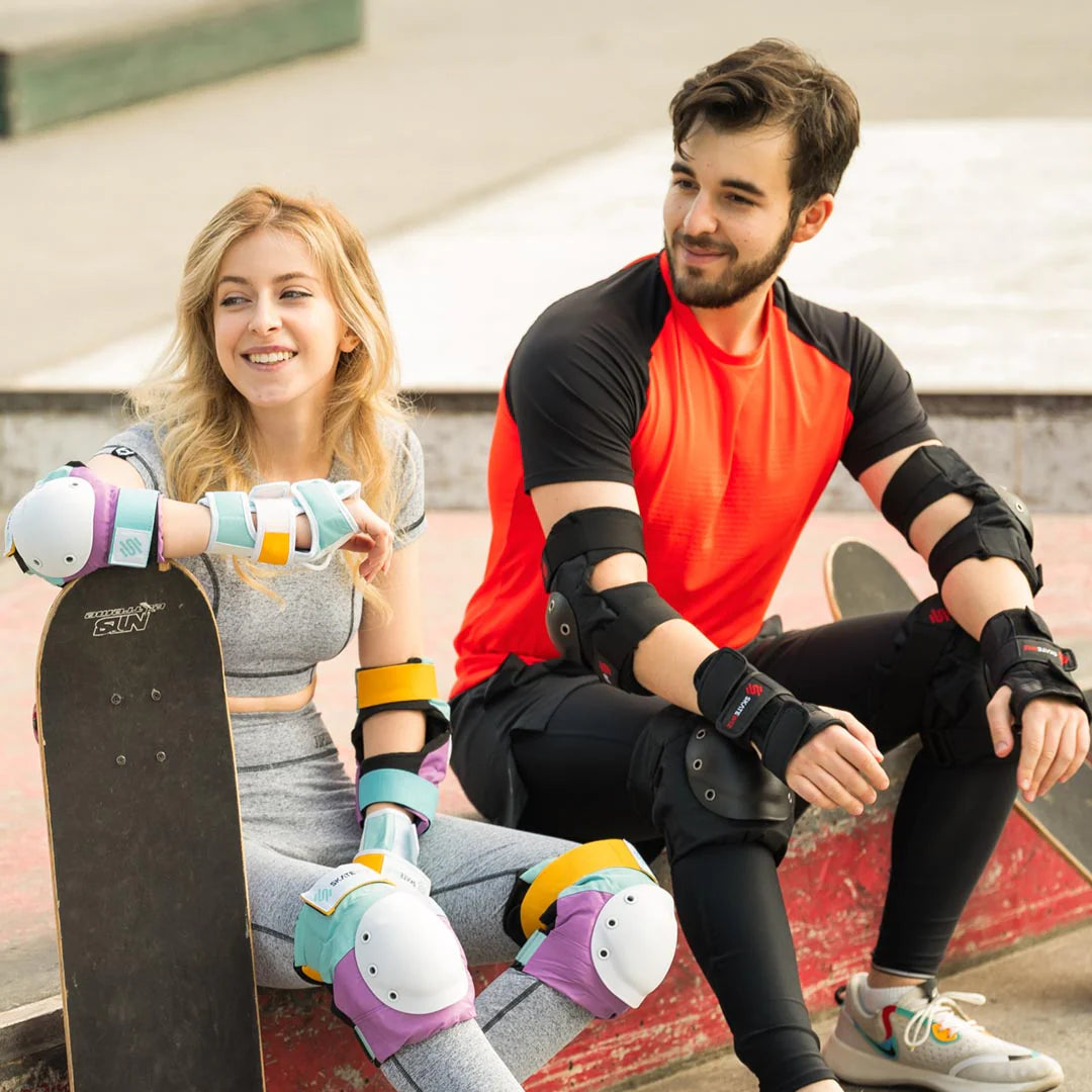 Hlífasett - Shield - Blár og fjólublár