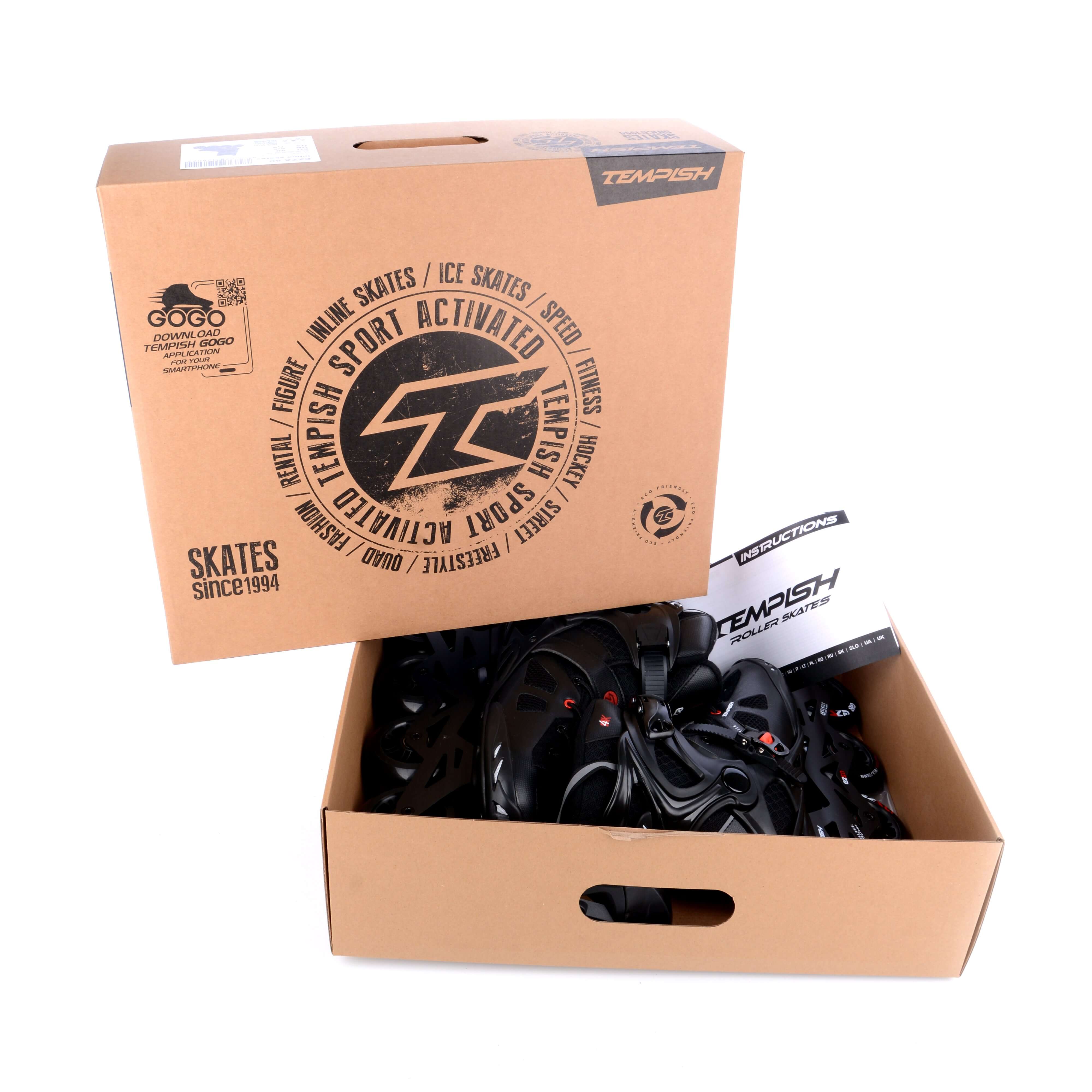 Línuskautar EZZA 90 svartir