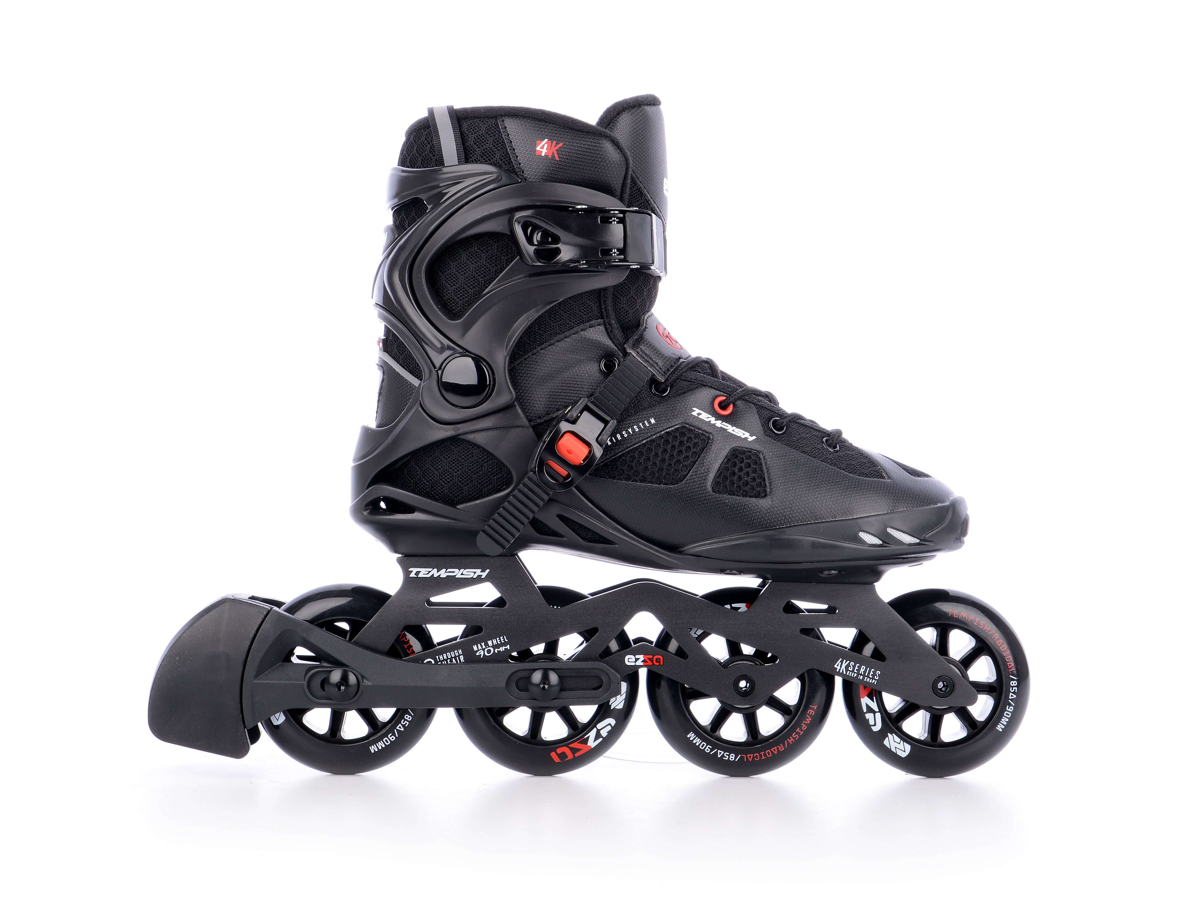 Línuskautar EZZA 90 svartir