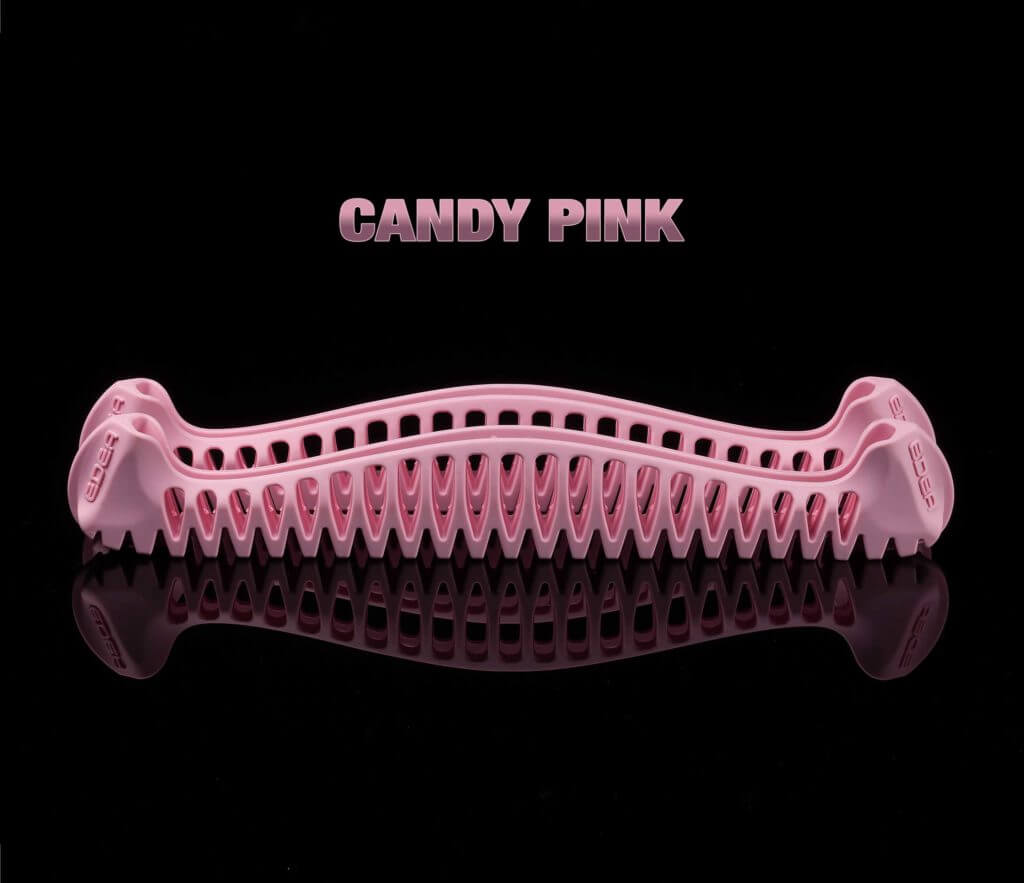 Edea skautahlífar- bleikar - medium