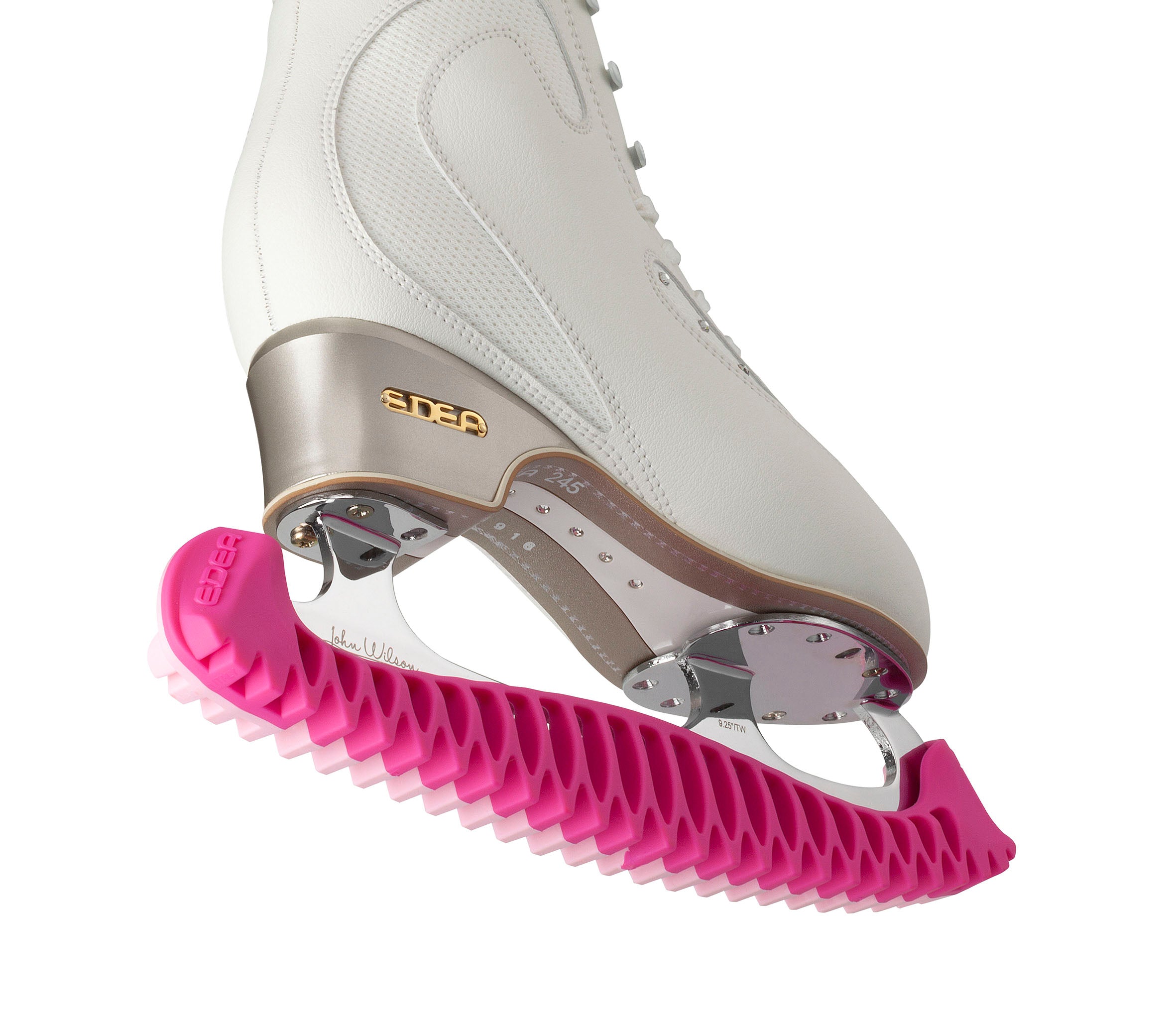 Edea skautahlífar - Bleikar tvílitar- medium