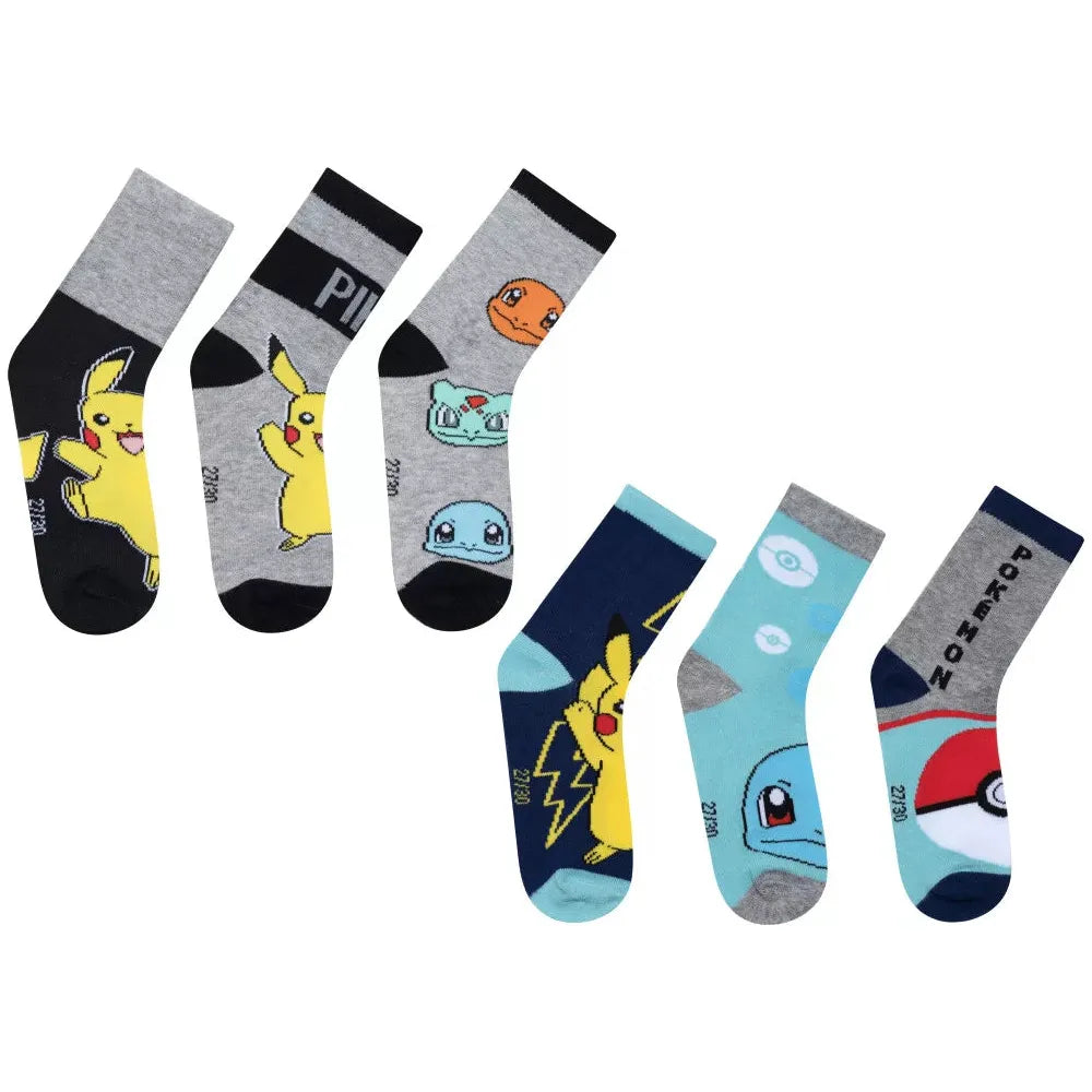 Sokkar - Pokeman - 3 pör