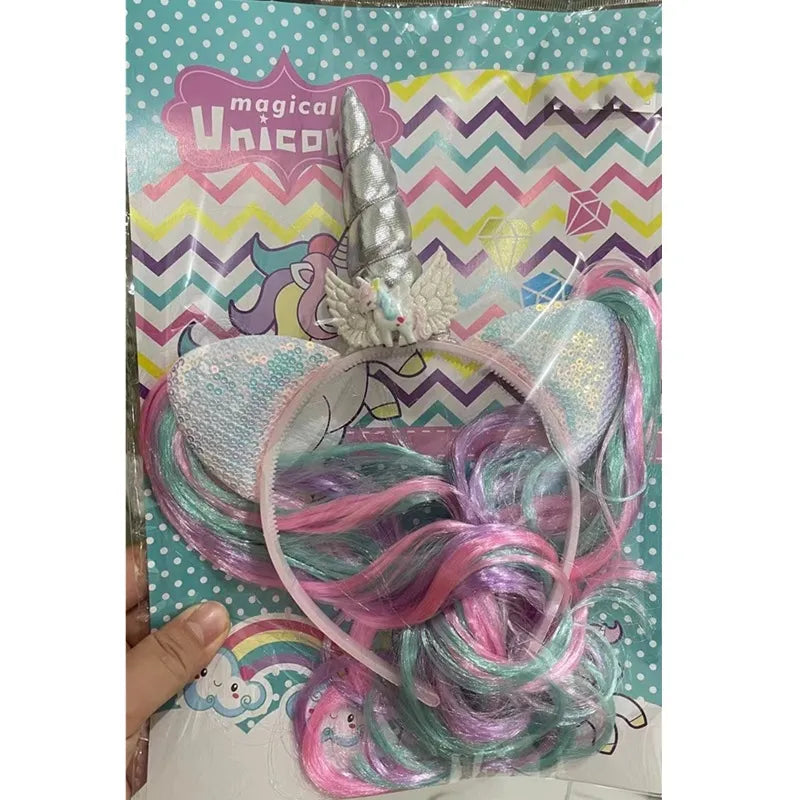 Hárspöng Einhyrninga hárlokkum