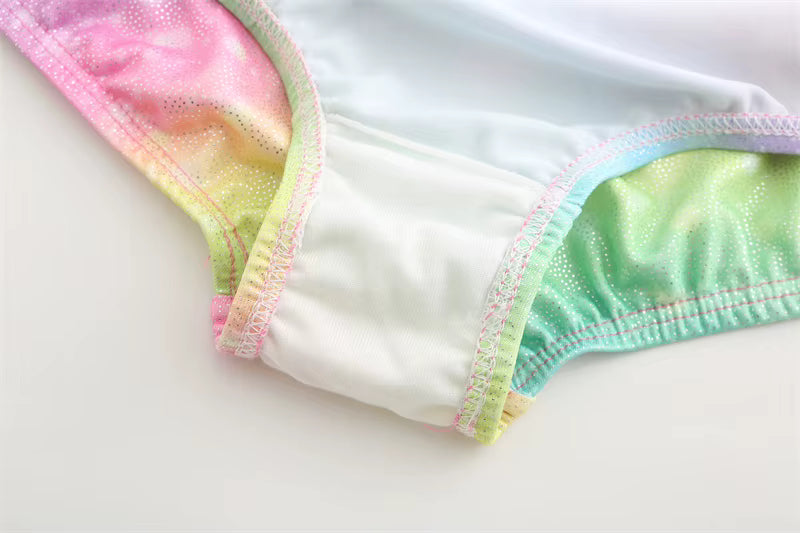 Fimleikabolur - með stuttbuxum -Regnboga